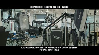 Laowa Nanomorph 15x Anamorphic Zoom  ZCAM E2 M4 [upl. by Caesaria]