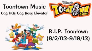 Toontown Music Cog HQs Cog Boss Elevator [upl. by Sabah]