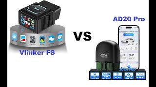 VLinker FS vs AD20 Pro İnceleme [upl. by Yekcir]