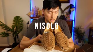 Nisolo HaulUnboxing  Style [upl. by Esialb]