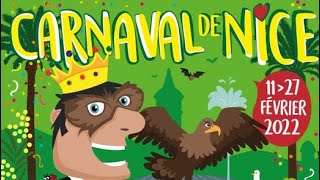 Carnaval de nice 2022 corso carnavalesque [upl. by Ranna363]