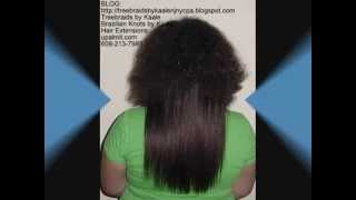 CELEBRITY Hair Track Extensions Application Partial Sewin Weave On No Glue 2 [upl. by Haissem628]