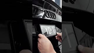 Audi RS3 Signature Plate Install [upl. by Mauer284]