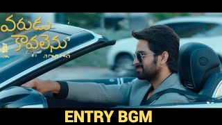 Varudu Kaavalenu  Entry BGM  FULL HD  Naga Shourya  Ritu Varma  4K [upl. by Hennessy]