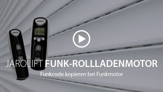 Funkcode kopieren  TDRC Handsender  JAROLIFT [upl. by Assanav248]