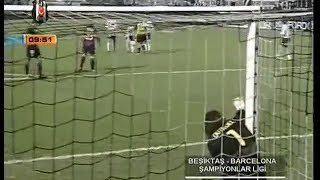 Beşiktaş 3  Barcelona 0 Şampiyonlar Ligi Grup Maçı Geniş Özet 1992000 [upl. by Blumenthal]