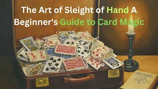 The Art of Sleight of Hand A Beginners Guide to Card Magic [upl. by Thordis]