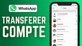 Comment Transferer Son Compte Whatsapp Sur Un Autre Telephone Iphone [upl. by Nemhauser570]