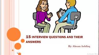 competency based interview questions and answers [upl. by Gilba]