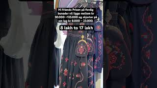 Most expensive dress in the world norway bunad [upl. by Heidt]