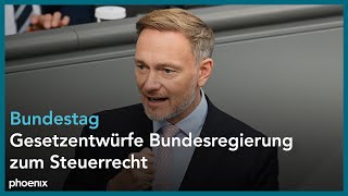 Gesetzentwürfe Bundesregierung zum Steuerrecht am 260924 [upl. by Rorie]