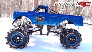 PRiMAL RC 15 Scale MEGA TRAiL TRUCK Conversion w WiNCH  RC ADVENTURES [upl. by Frank750]