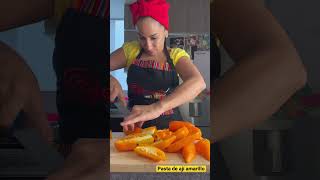 Pasta de aji Amarillo casero Tip Para que no te piquen las manos lavatelas con azúcar [upl. by Rosamund]