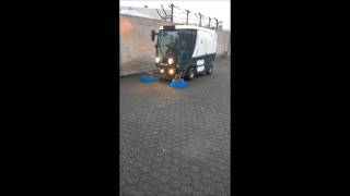 Road Sweeper Swingo 100 Cleaning Business Areal [upl. by Ogram]