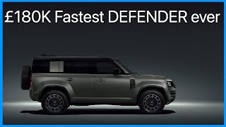 Land Rover DEFENDER OCTA Review  Fastest Ever Production Defender Goodwood Festival of Speed 2024 [upl. by Afatsom]