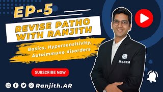 Revise Patho with Ranjith  Ep 5  Basics Hypersensitivity Autoimmune disorders [upl. by Phonsa114]