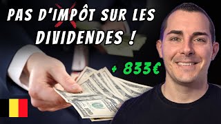 TUTO sur lexonération des Dividendes en Belgique 🇧🇪 [upl. by Aronael874]