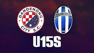 Dandenong City v Malvern City U15 Boys JNPL [upl. by Ellicec160]