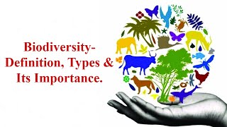 BiodiversityDefinition Types Of Biodiversity Importance of Biodiversity [upl. by Maximilianus831]