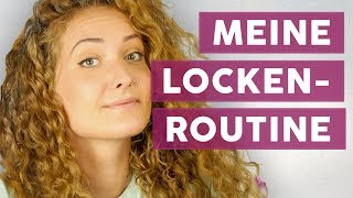 Locken bändigen Meine Locken Routine [upl. by Aiyn]