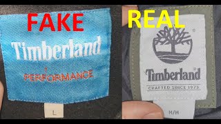 Timberland winter jacket real vs fake review How to spot fake Timberland jackets [upl. by Norehs]