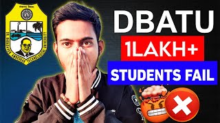 🔴 DBATU UNIVERSITY SHOCKING RESULT UPDATE 🤯 WHAT IS WRONG WITH UNIVERSITY⁉️ STUDENTS ASKING [upl. by Lyrahs]