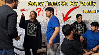 Angry Prank On My Family And Friends Nikhil Got Angry 😡 NikkRichaVlogs [upl. by Carrie191]