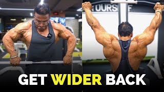 Get V Shape Back  Wider Back Workout  Yatinder Singh [upl. by Iveksarap]