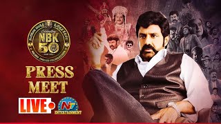 NBK 50 Years Celebrations Press Meet LIVE  Nandamuri Balakrishna  NTV ENT [upl. by Tor]