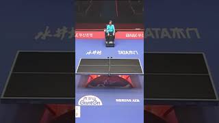 Sora Matsushima JPN vs Fan Zhendong CHN MT QF Match 1 Clip ITTFWorlds2024 [upl. by Glori]