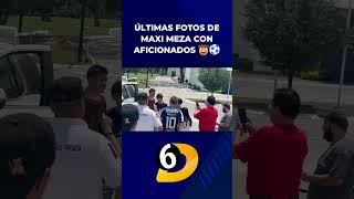 Últimas fotos de Maxi Meza con aficionados de Rayados  shorts [upl. by Annis]