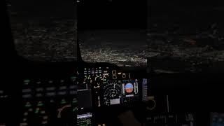 A350 Cockpit By Night  Dubai Airport [upl. by Ninette]