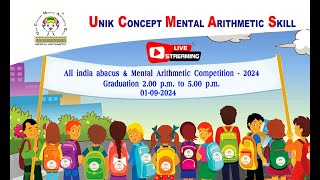 UNIK CONCEPT MENTAL ARITHMETIC SKILL  All india abacus amp Mental Arithmetic [upl. by Ordnazil111]