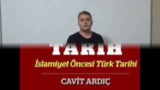 KPSS TARİH 01 İslamiyet Öncesi Türk Tarihi 1  CAVİT ARDIÇ [upl. by Iolanthe]