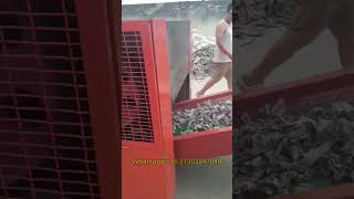 Waste Cloth Cutting Machine  Textile Shredder [upl. by Tiphany]