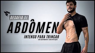 Treino de ABDOMINAL intenso  10 MIN em casa sem equipamentos [upl. by Israeli]