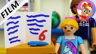 Playmobil Film polski  HANIA DOSTAJE 1 PRZEPISYWANIE NA KLASÓWCE  Rodzina Wróblewskich [upl. by Livy]