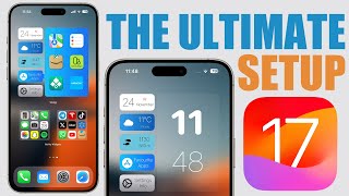 THE ULTIMATE iPhone Home Screen amp Lock Screen SETUP  iOS 17 [upl. by Eltsirc481]