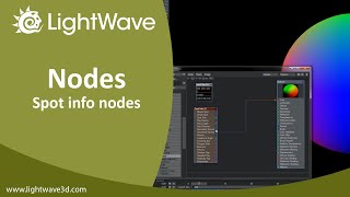 Lightwave 3D Spot info node [upl. by Ettelrahc]