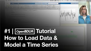 1  OpenBDLM Tutorial  How to load data amp model a time series [upl. by Conners]