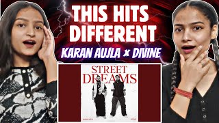 YAAD  KARAN AUJLA × DIVINE  STREET DREAMS  Reactions Hut [upl. by Flemings]