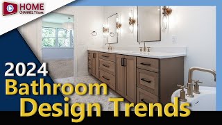 Top Bathroom Design Trends 2024  SEE THESE Before Building or Remodeling [upl. by Rollet]