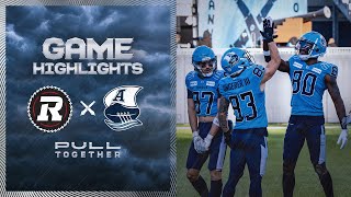 CFL Game Highlights  Toronto Argonauts vs Ottawa Redblacks – November 2nd 2024 [upl. by Samira]