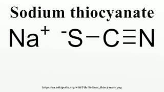 Sodium thiocyanate [upl. by Llywellyn714]