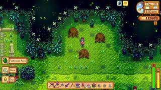 Stardew Valley How to get the Fiddlehead Fern item [upl. by Ruthanne]