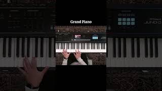 Roland JUNOD Grand Piano Sound roland grandpiano sounddemo junod [upl. by Ahsat]