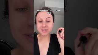 Maybelline Tattoo Studio Brow Tint in medium Brown First Impressions and Review [upl. by Sheets]