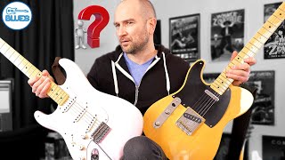 Stratocaster vs Telecaster  Do They Actually Sound THAT Different [upl. by Nevetse]