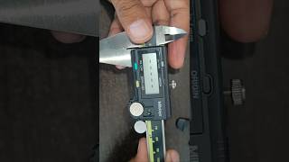 Fix Mitutoyo Calipers Dashes after Replacing Battery🔋 Digimatic caliper viral shorts [upl. by Gian65]