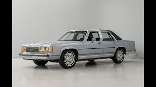 1990 Ford LTD Crown Victoria [upl. by Nyrraf855]